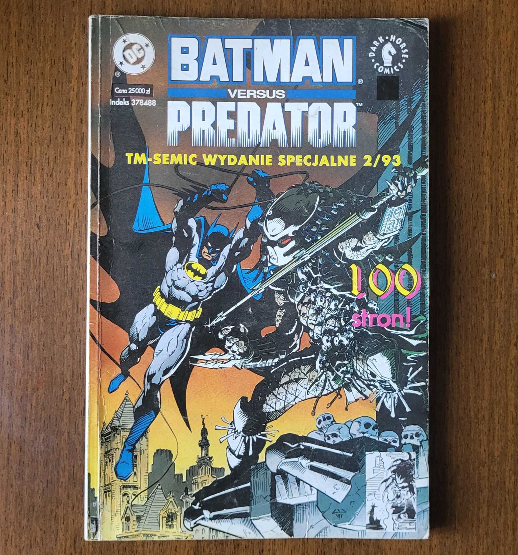 Batman versus Predator 2/93 - Komiks TM-Semic