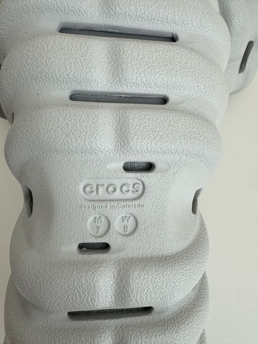 Crocs ОРИГИНАЛ Кроксы X- Echo Clog 41-42 р 26 см Светло-серый
