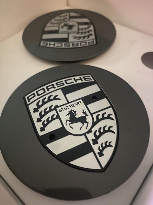 Porsche Tampas Logotipo Jantes