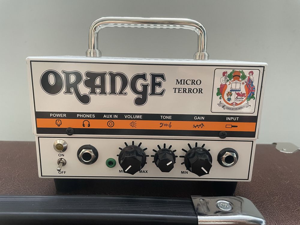 Wzmacniacz gitarowy orange micro tenor + kolumna 1x16