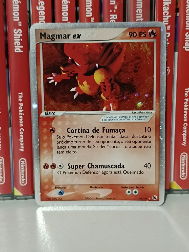 Pokémon TCG Magmar EX Holo