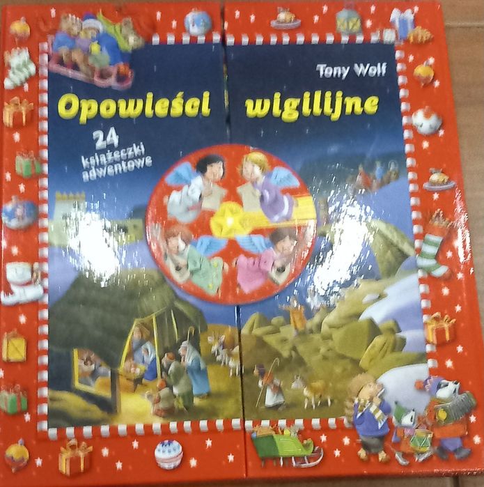 Opowieści wigilijne tony wolf 24 książeczki adwentowe kalendarz