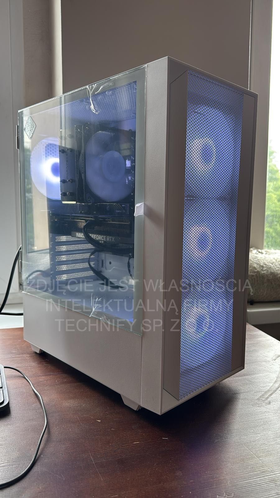 Komputer Gamingowy RTX 4060, Ryzen 5 3600. FV VAT23%, Gwarancja 2 Lata