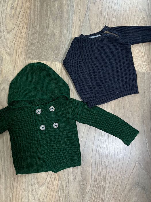 Вʼязані кофта светр 80