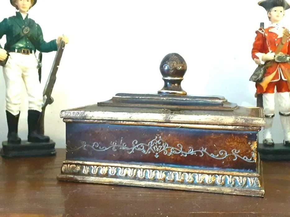 Caixa decorativa Resina com tampa