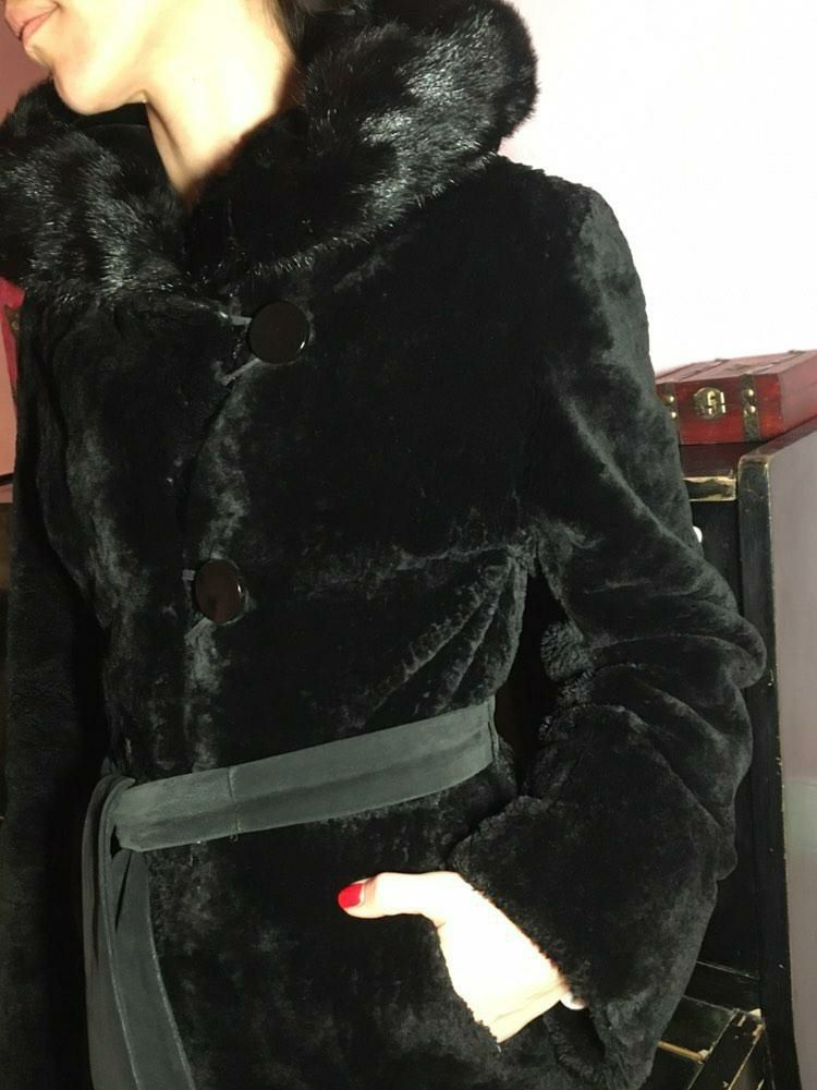 Шуба мутон, норка