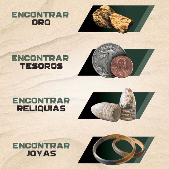 [NOVO] Detetor de metais profissional - kit completo