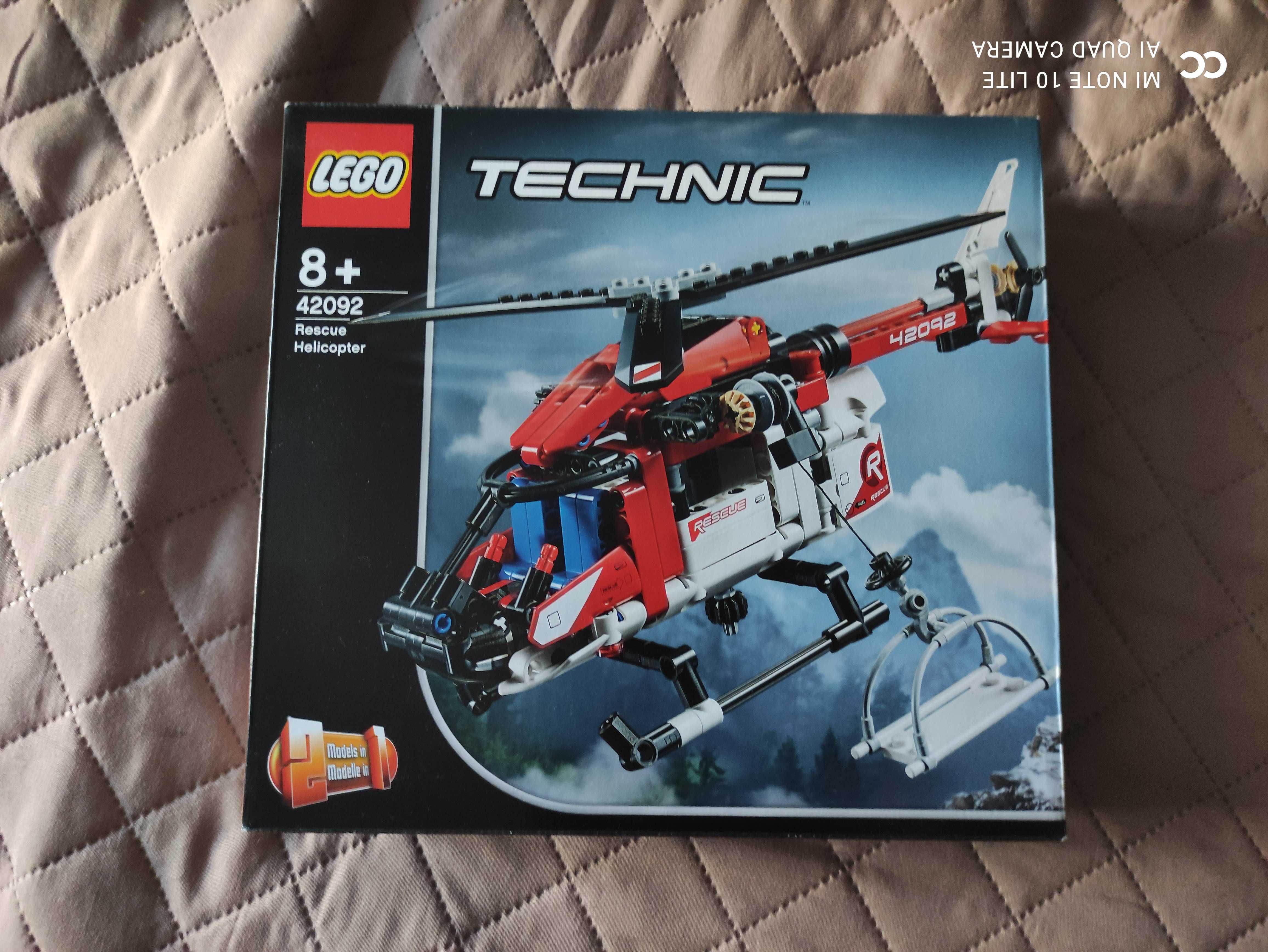 Klocki LEGO Technic 42092 - Helikopter ratunkowy