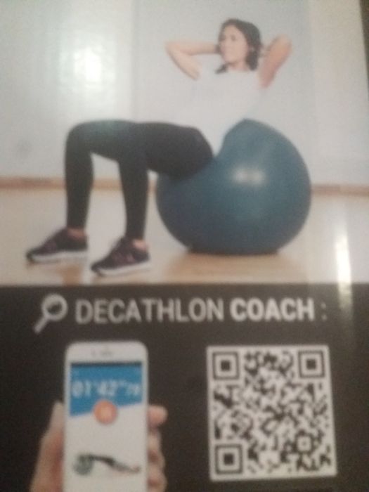 bola de pilates nova de 75 cm de 110 kilos