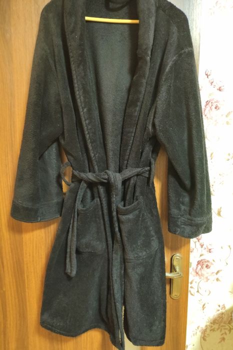 Женский/ мужской тёплый халат 62-64 размер