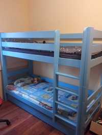Łóżko dziecięce piętrowe