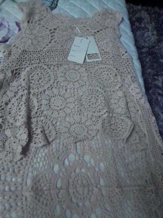 Túnica em Crochet NOVA com etiqueta