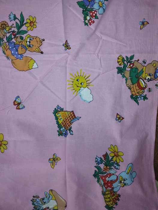 Комплект дитячої постільної білизни для дівчинки