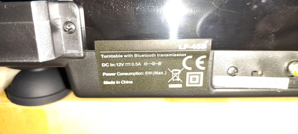 Вінтажний програвач вініловий  LP-45B з Bluetooth-передачею