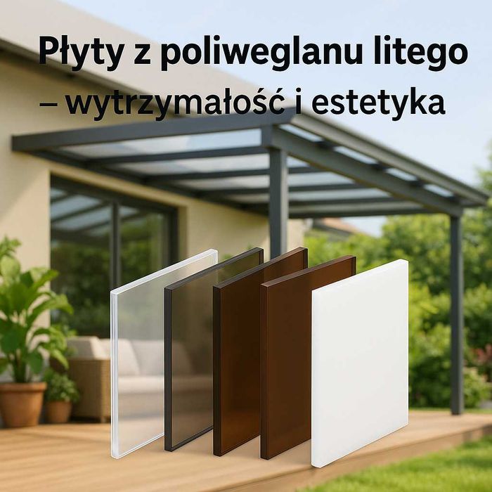 Poliwęglan lity gr 2 ,3,4,5,6, 10 mm bezbarwny UV -2050 x 3050 mm
