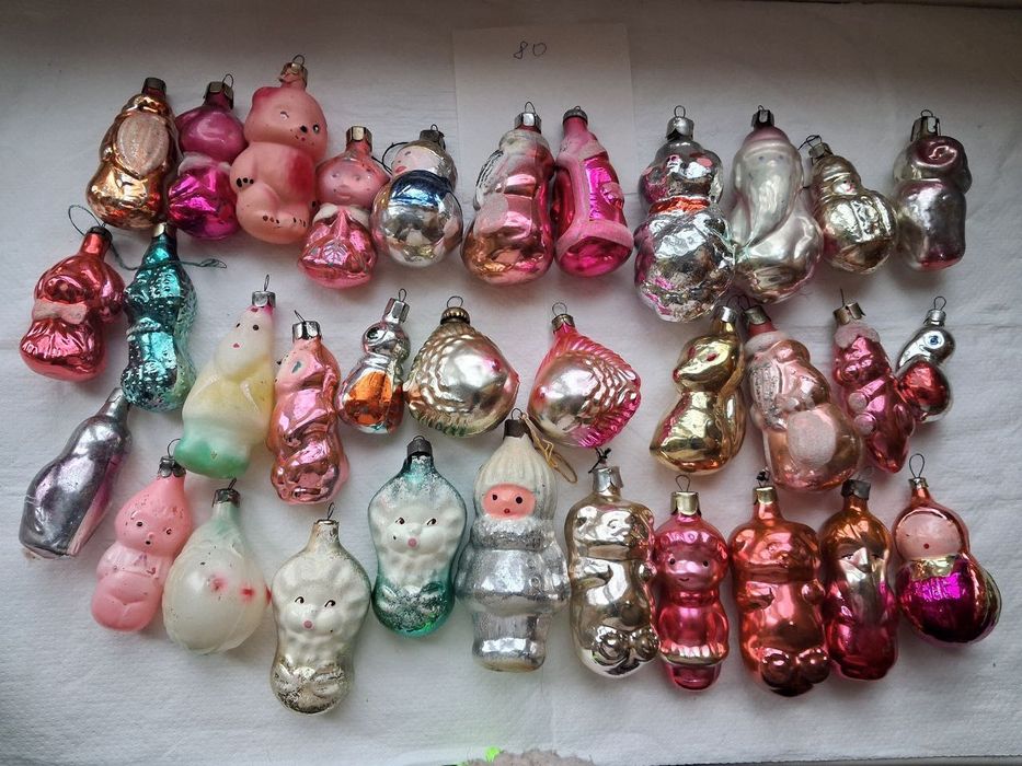 Елочные игрушки ссср