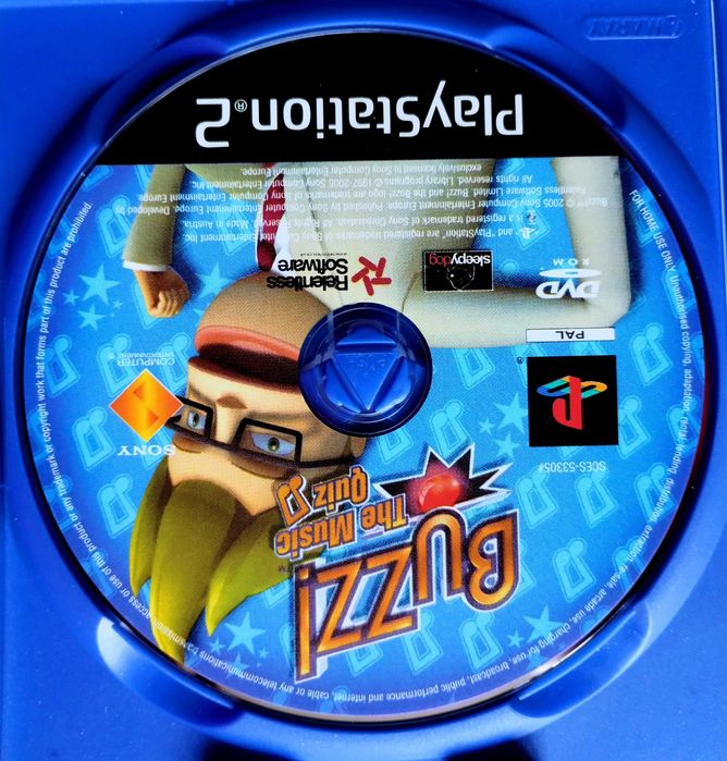 Игра Sony PlayStation 2 PS2 BUZZ The Music Quiz