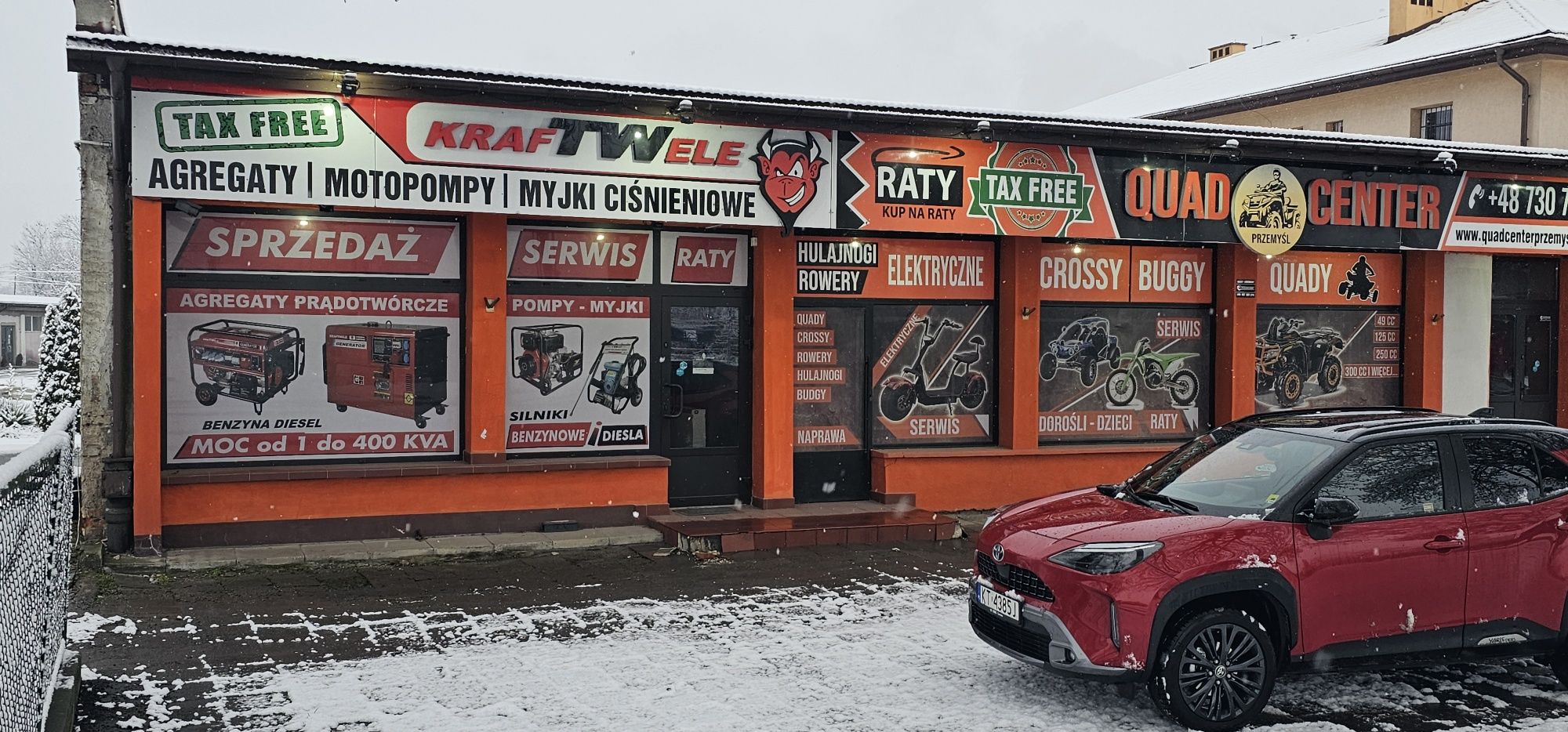 Wynajmę sklep  182 m2 Przemysl ul Batorego 26