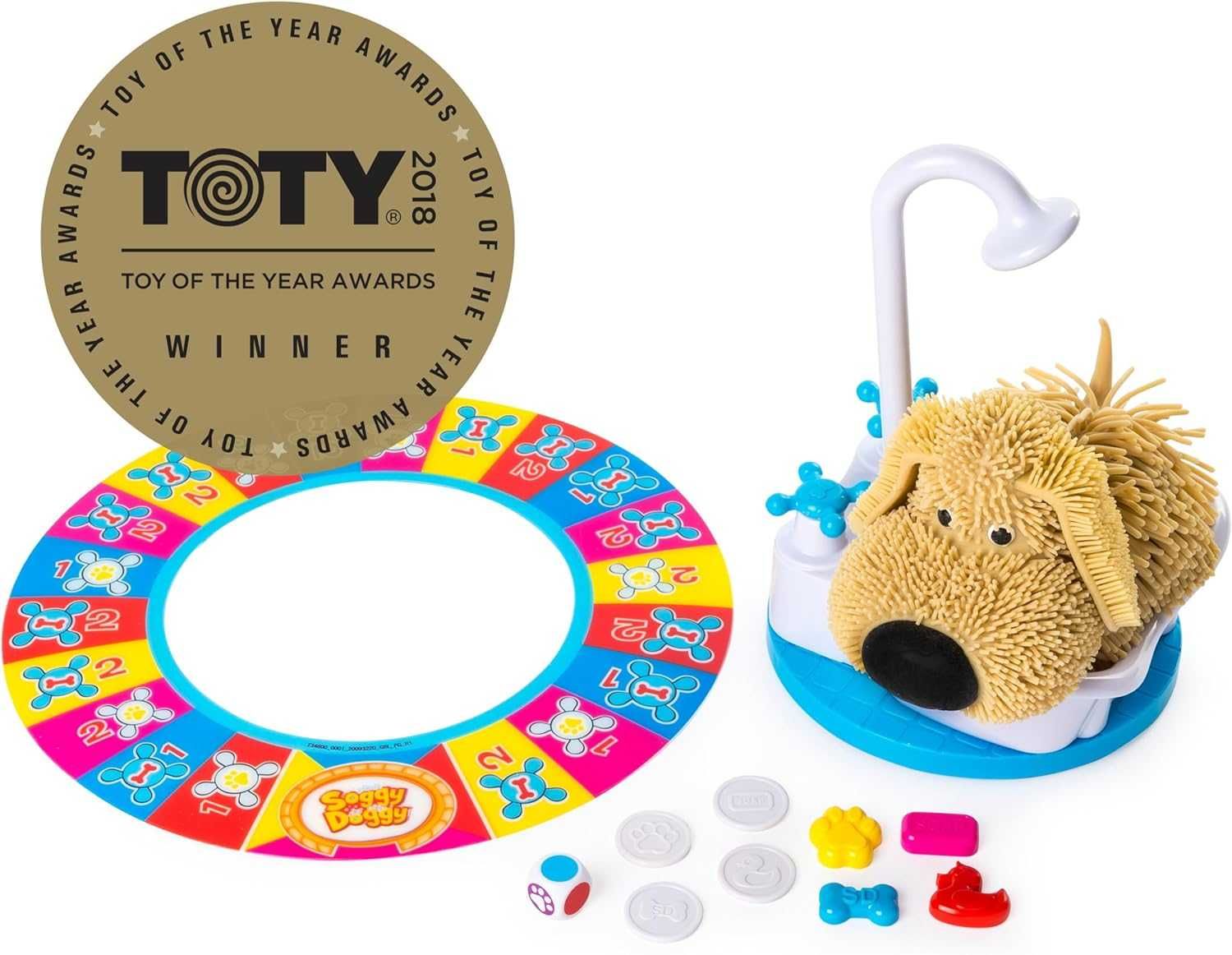 Настольная игра Мокрая собака Искупай щенка Согги Догги Soggy Doggy