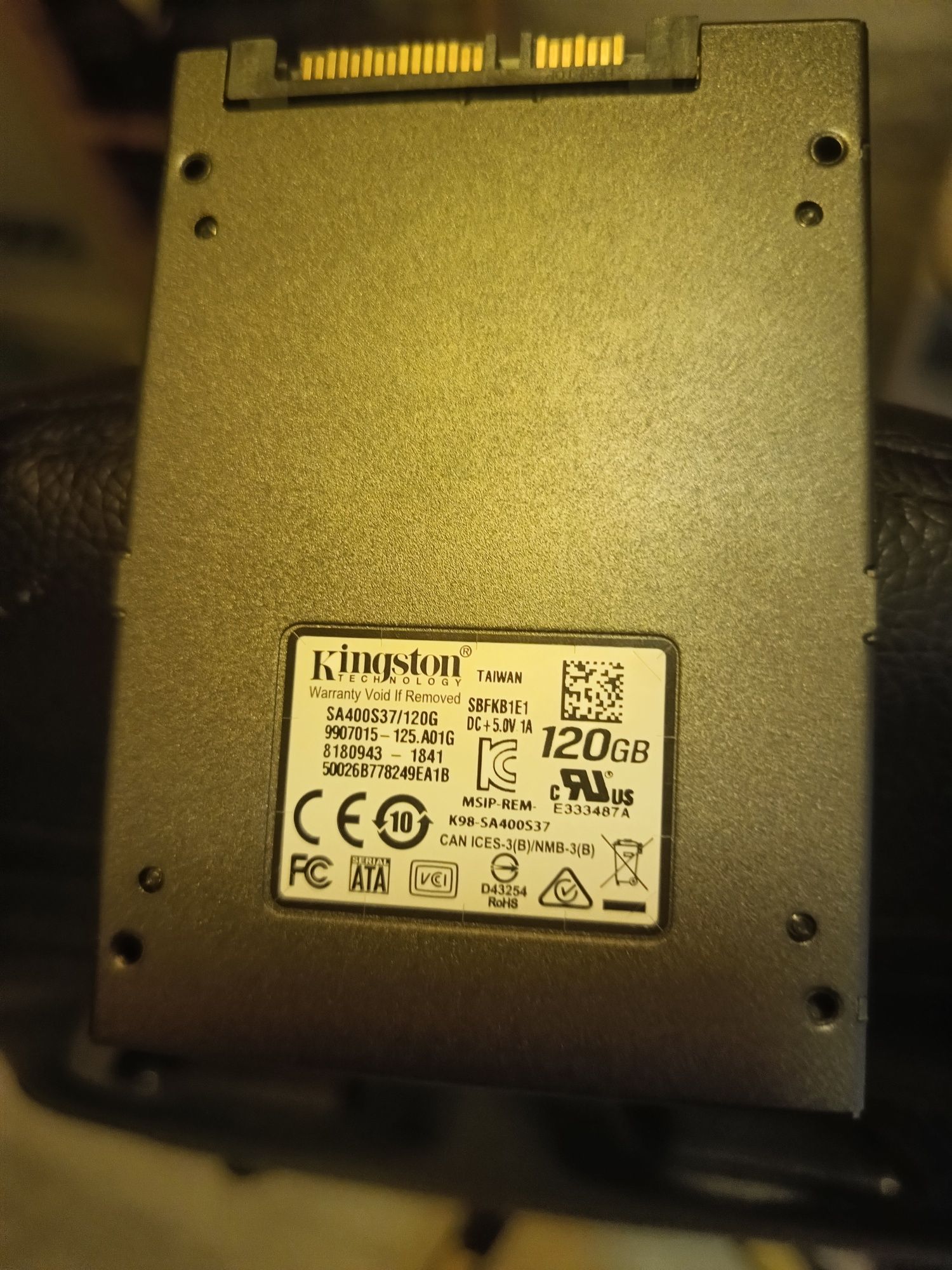 SSD Kingston 120gb