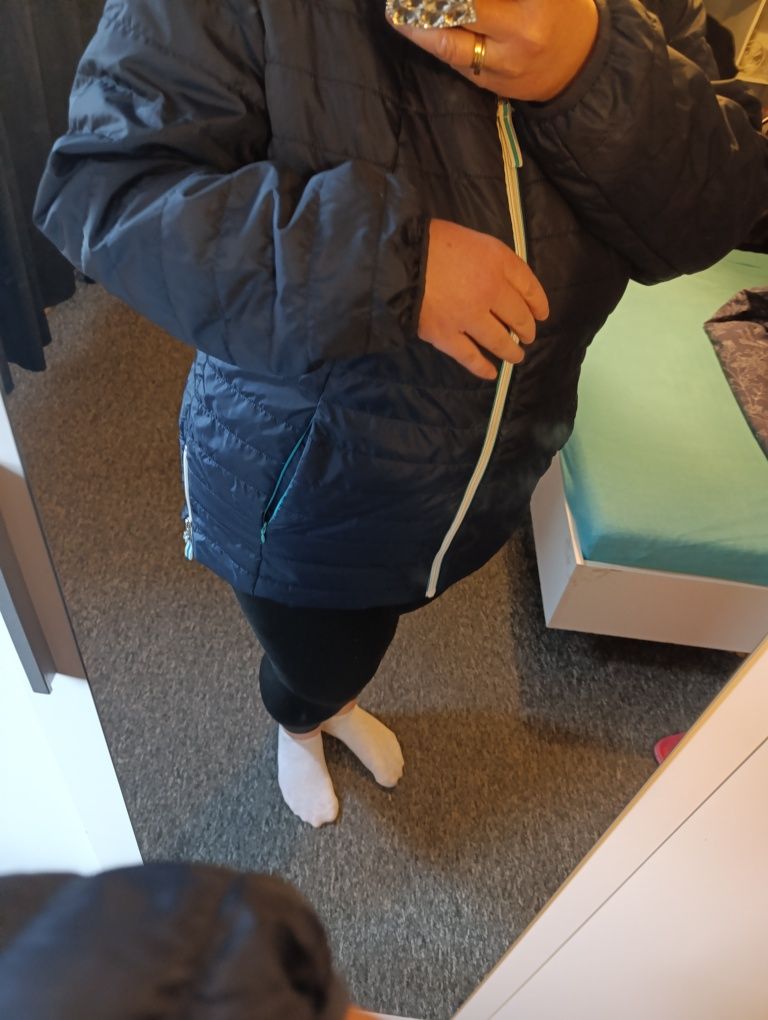 Kurtka cienka pikowana damska 50