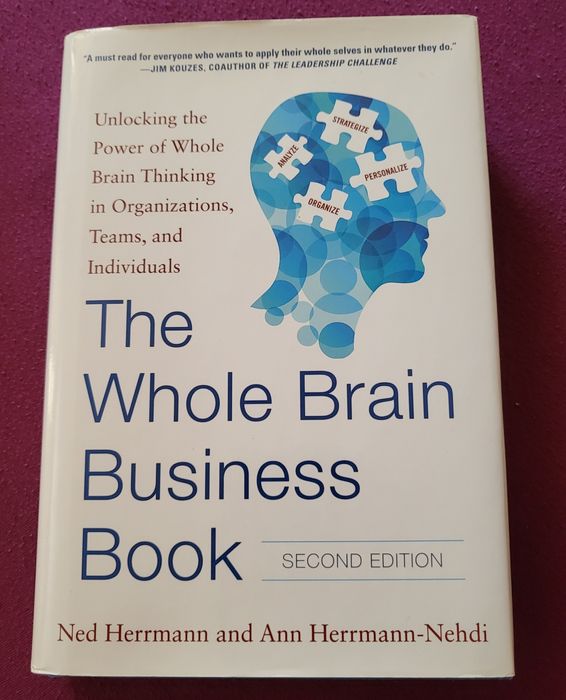 The Whole Brain Business Book. Stan idealny. Outlet.
