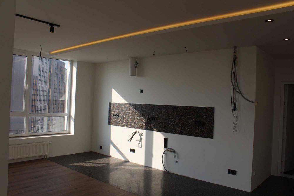 Столичне Шосе 1, ЖК Світло Парк, 3-к (поділена на 1-та 2-к), ремонт