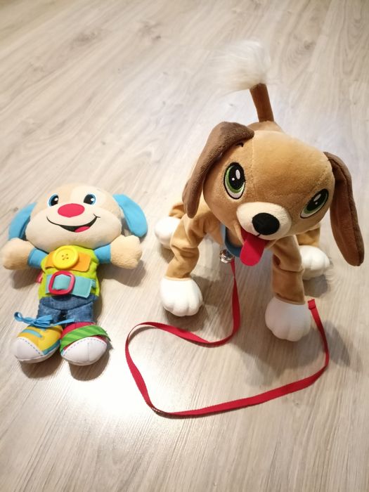 Interaktywny piesek Boogie oraz Piesek interaktywny Fischer Price