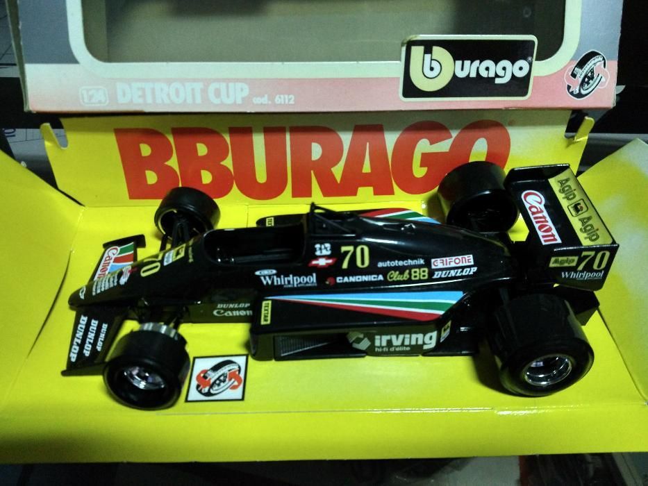 Miniatura F1 de coleção da Bburago