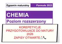 korepetycje z chemii - przygotowania do matury 2026