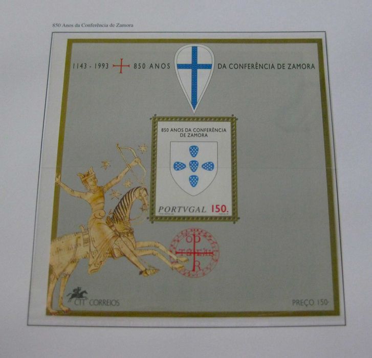 Bloco nº 145 – 850 anos da Conferência de Zamora 1993