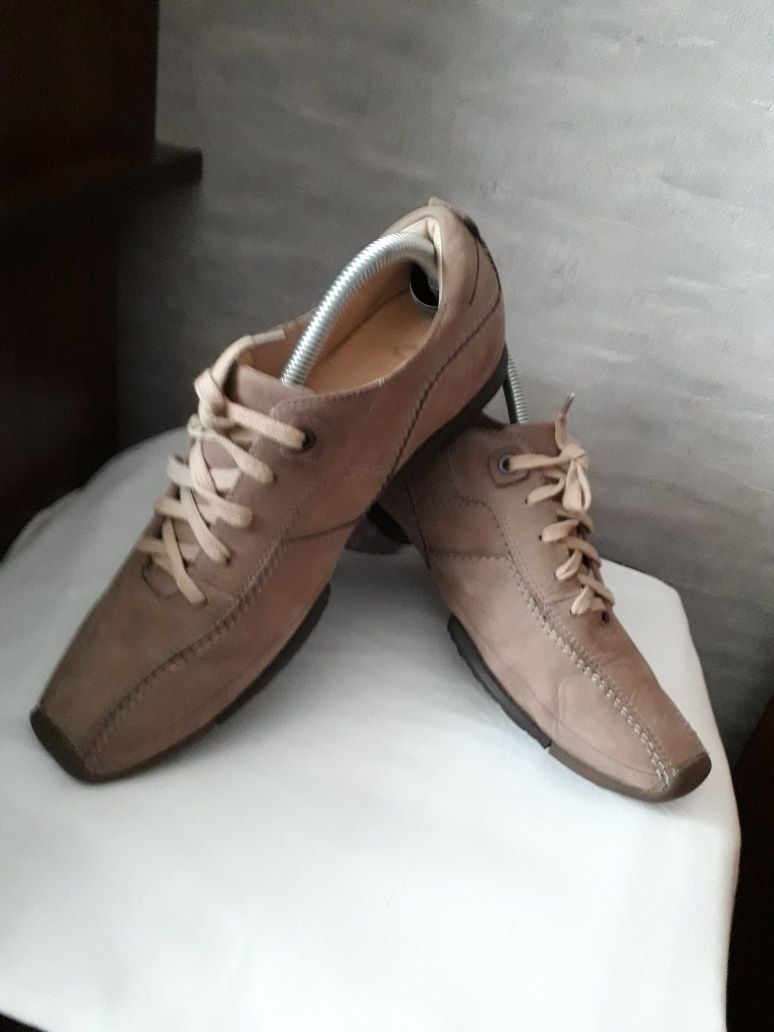 Кожаные мокасины Clark's  оригинал