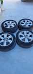 4 jantes 17" com pneus