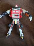 Transformers robot wóz strażacki metalowy i plastikowy