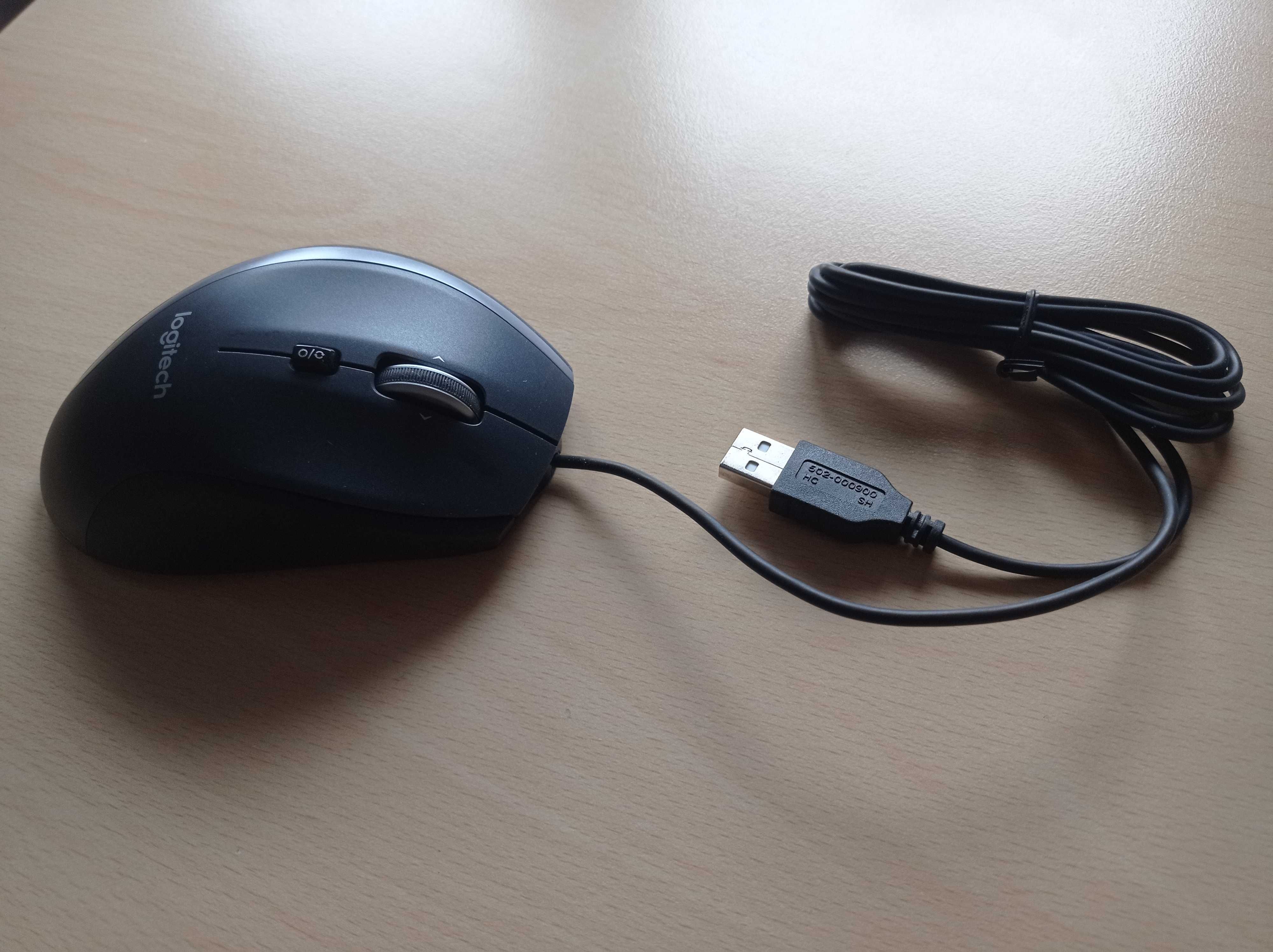 nowa mysz logitech M-U007 / M500S duża z funkcja frewheel