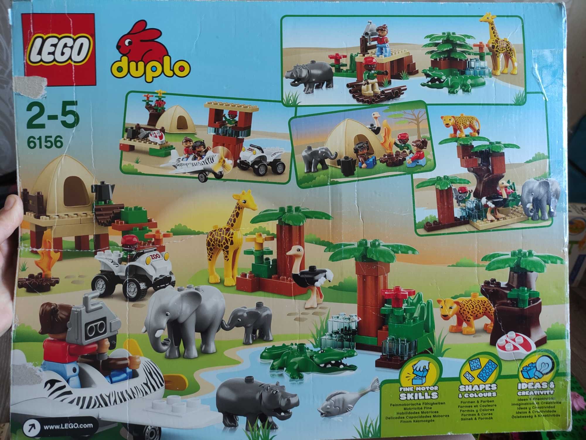 Конструктор LEGO DUPLO zoo Фотосафари  зоопарк 6156