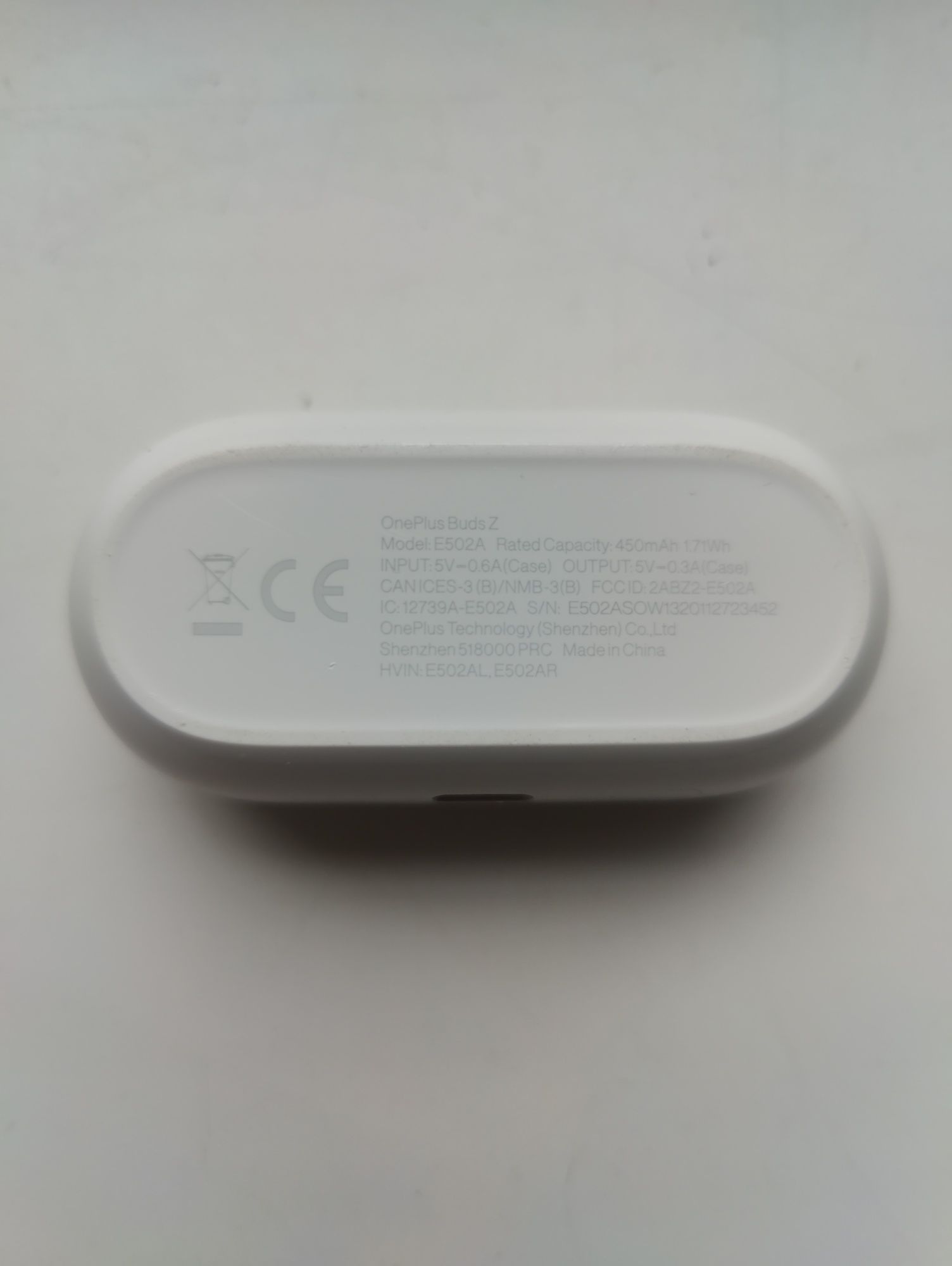 Навушники OnePlus Buds Z E502A White