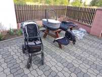 Wózek dziecięcy 2 w 1 adaptery baby design husky ciepły