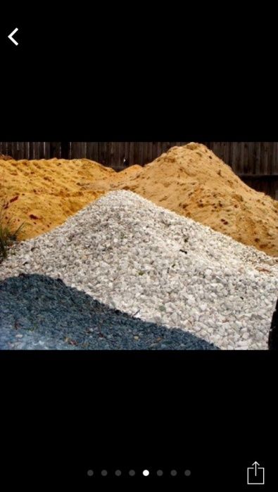Вантажні перевезення пісок камінь щебінь відсів базальт - доставка 24