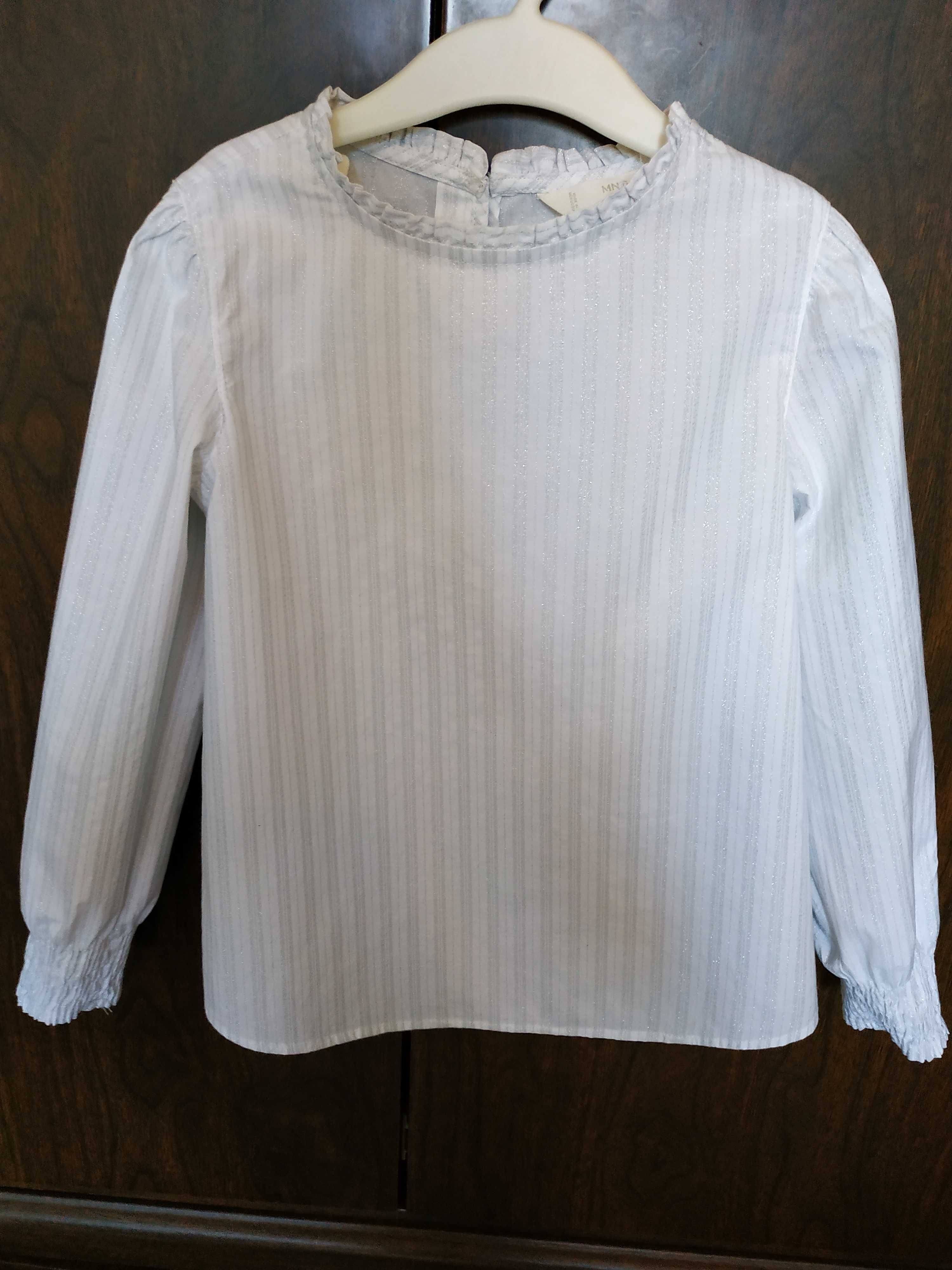 Шкільна блуза/ школьная блуза, MANGO, 122