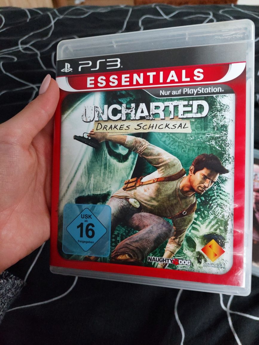 Gry uncharted PS3 trylogia