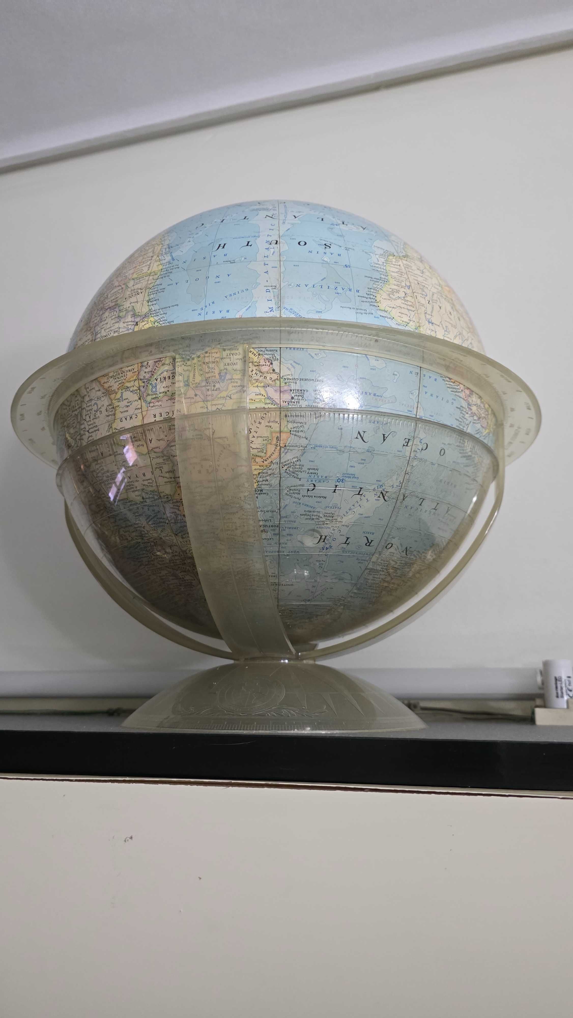Globo Terrestre Rotativo #VINTAGE