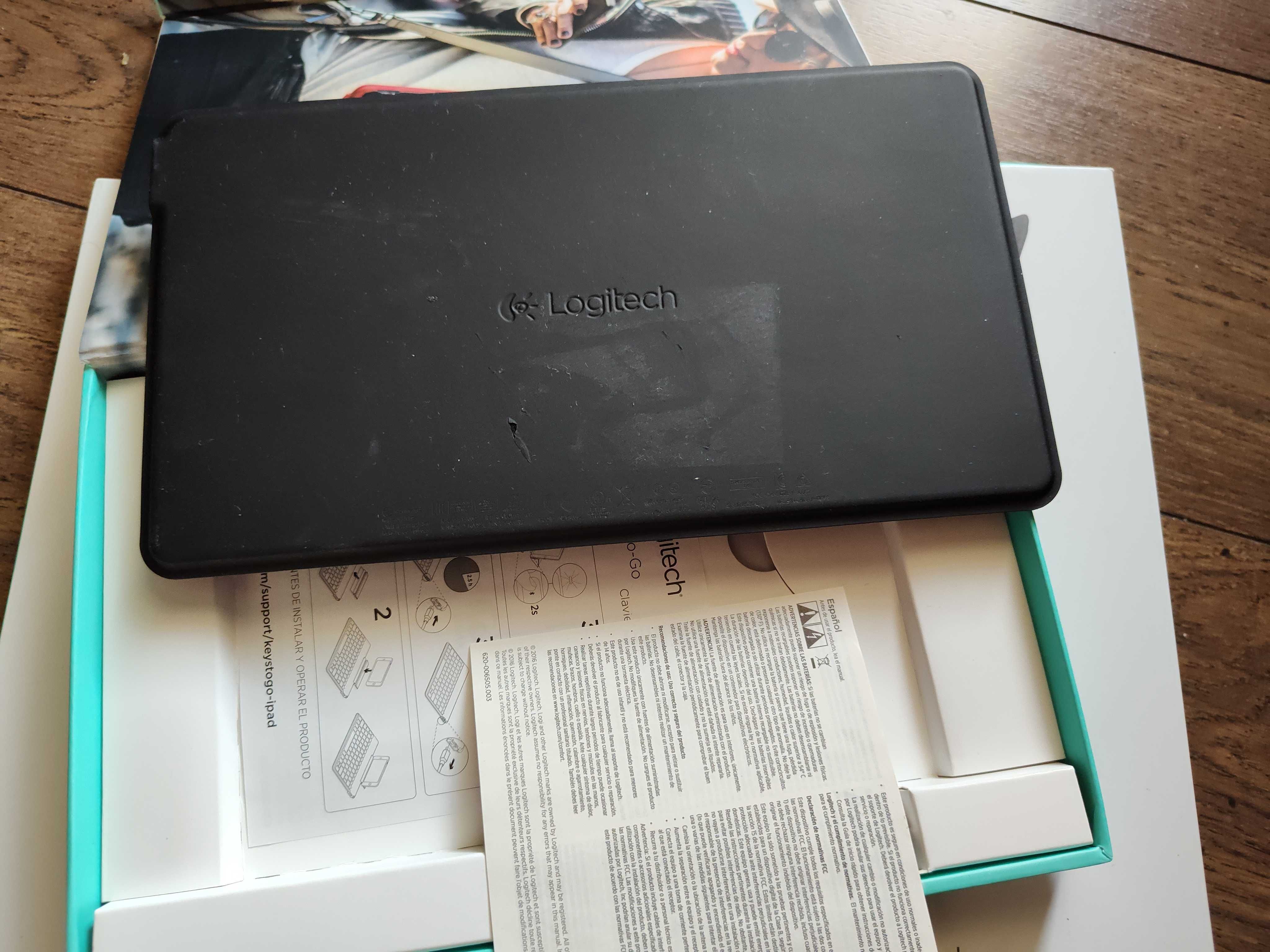 logitech KEYS-TO-GO   беспроводная клавиатура НЕ ДЕРЖИТ ЗАРЯД