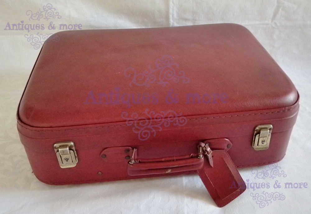 Mala Vermelha Vintage