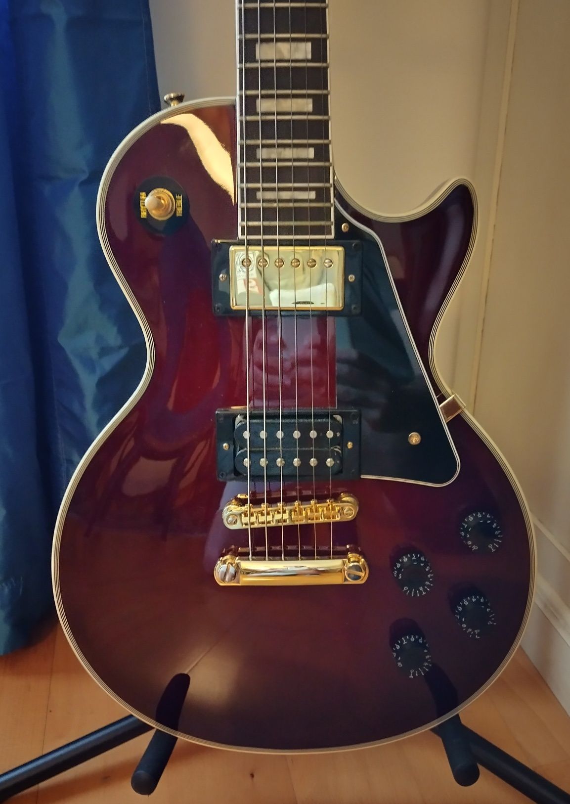Epiphone Jerry Cantrell Les Paul custom+case nova