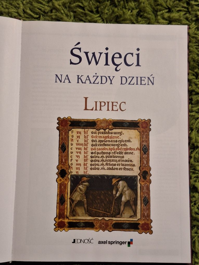 Świeci na każdy dzień. Tom V. Lipiec. Wielka Encyklopedia Świętych
