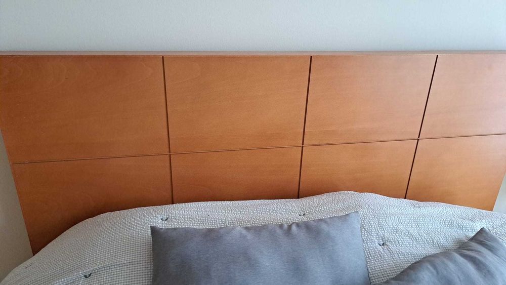 Cama de madeira 110x195 cm, oportunidade!