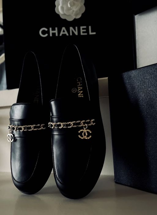 Мокасины Chanel оригинал 39 размер новые