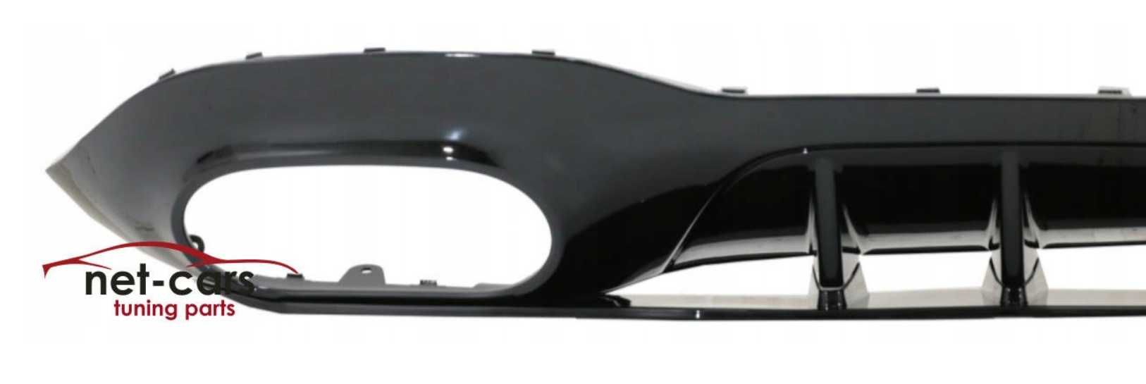 Dyfuzor + końcówki wydechu chrom MERCEDES W177 wzór A45 AMG