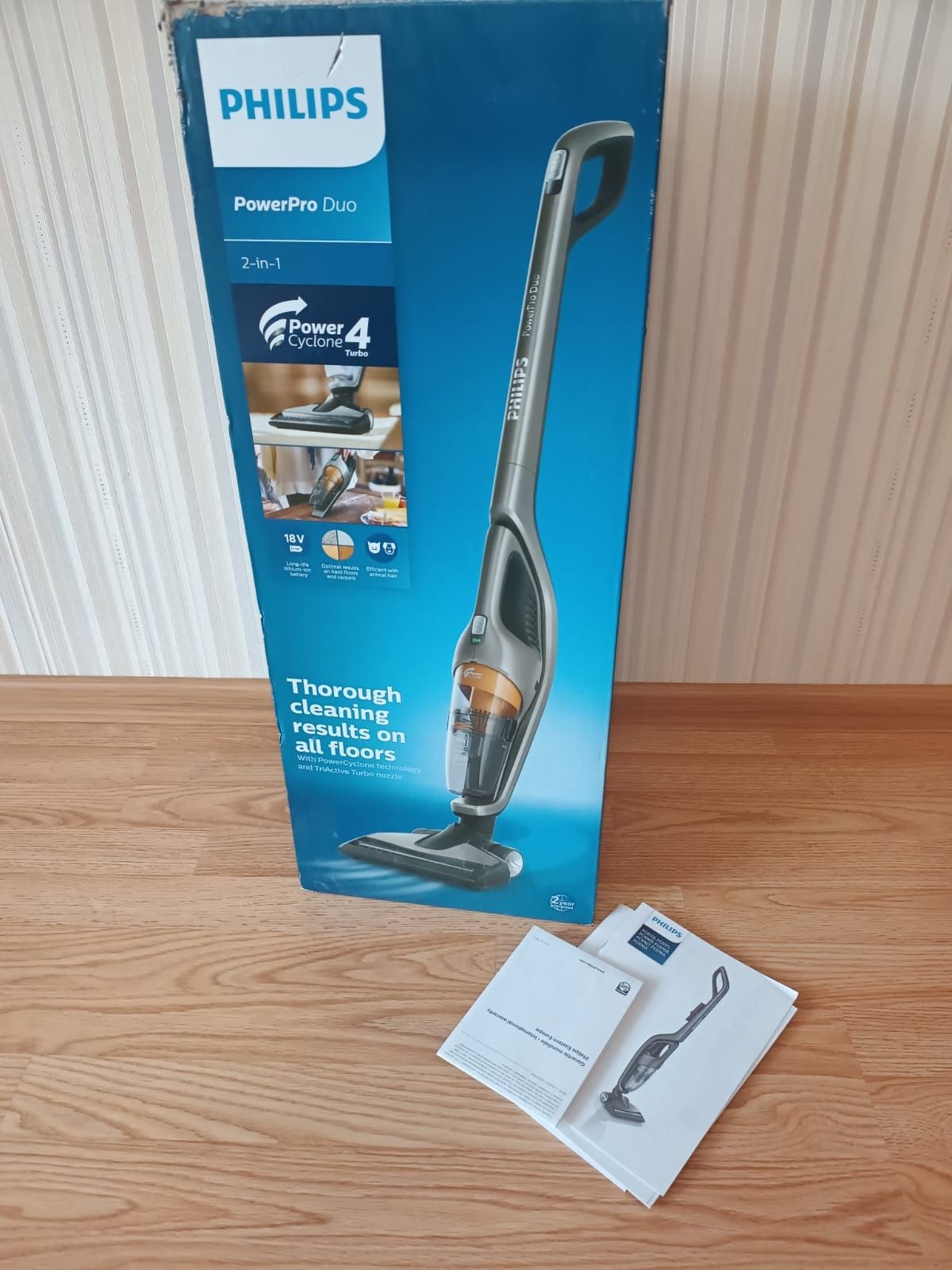 Philips акумуляторний пилесос